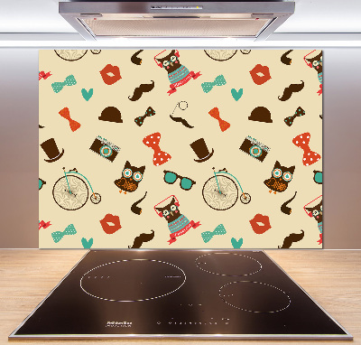 Spatscherm keuken Hipsteruilen