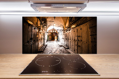 Spatscherm keuken Jeruzalem