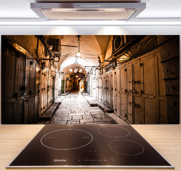 Spatscherm keuken Jeruzalem