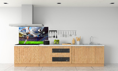 Panel lacobel Piłkarz na stadionie