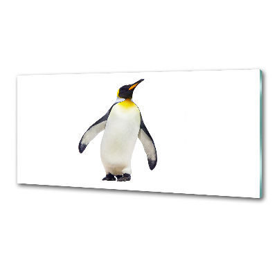 Glazen achterwand keuken Pinguïn