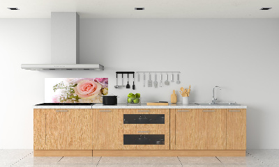 Achterwand keuken Een boeket bloemen