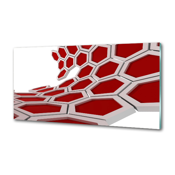 Panel do kuchni Abstrakcja 3D