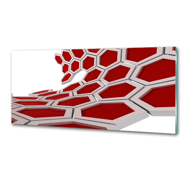 Panel do kuchni Abstrakcja 3D