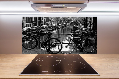 Spatplaat keuken Amsterdamse fietsen