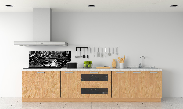 Spatplaat keuken Amsterdamse fietsen