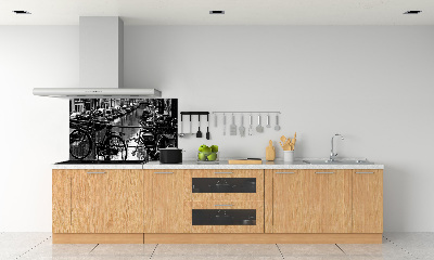 Spatplaat keuken Amsterdamse fietsen