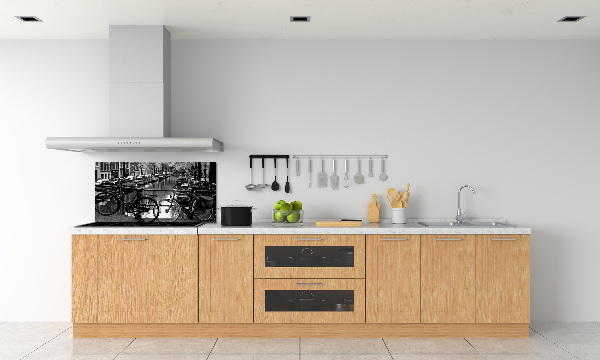Spatplaat keuken Amsterdamse fietsen