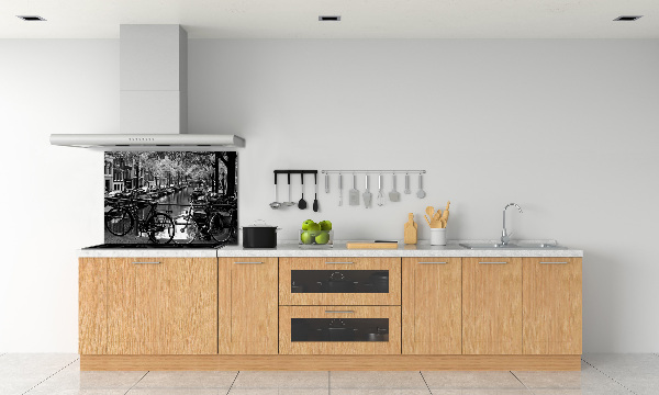 Spatplaat keuken Amsterdamse fietsen