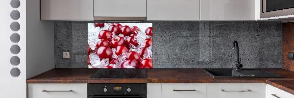 Spatscherm keuken Bevroren kers