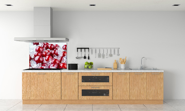 Spatscherm keuken Bevroren kers