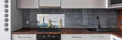 Keuken achterwand Theems Londen
