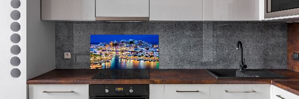 Glazen achterwand keuken Kreta, Griekenland