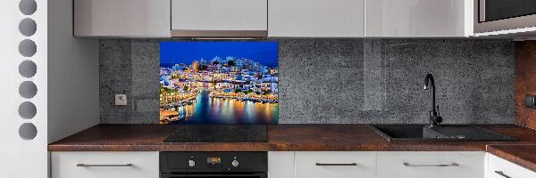 Glazen achterwand keuken Kreta, Griekenland