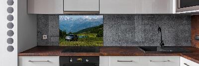 Spatscherm keuken Terreinvoertuig
