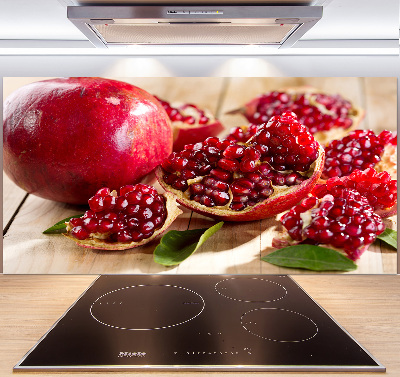 Panel do kuchni Granat z liśćmi