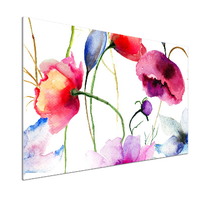 Panel szklany do kuchni Maki