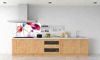 Panel szklany do kuchni Maki