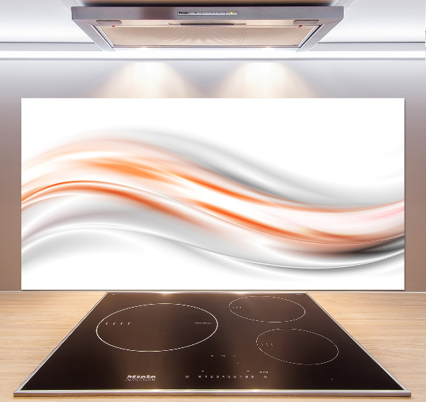 Achterwand keuken Abstracte golven