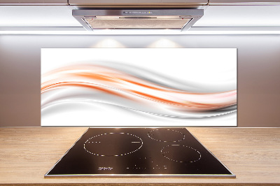 Achterwand keuken Abstracte golven