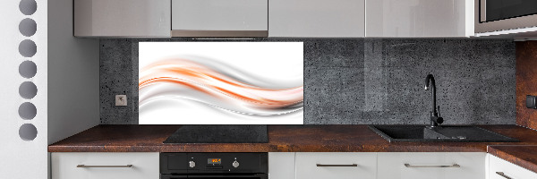 Achterwand keuken Abstracte golven