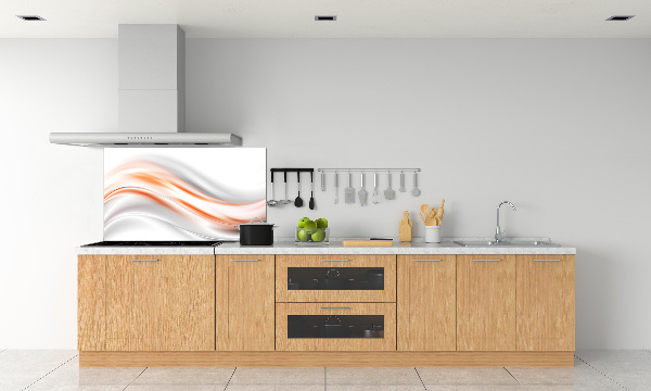 Achterwand keuken Abstracte golven