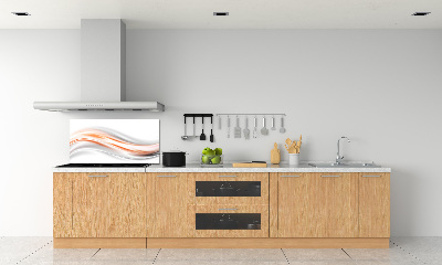Achterwand keuken Abstracte golven