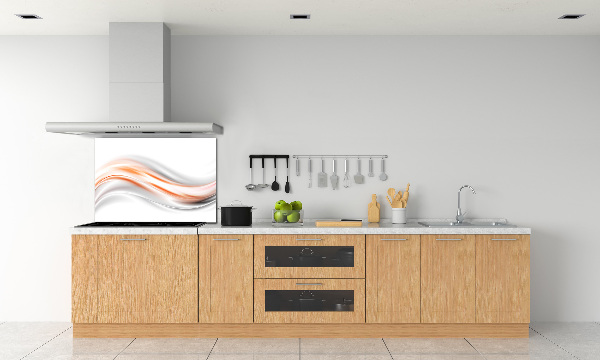 Achterwand keuken Abstracte golven