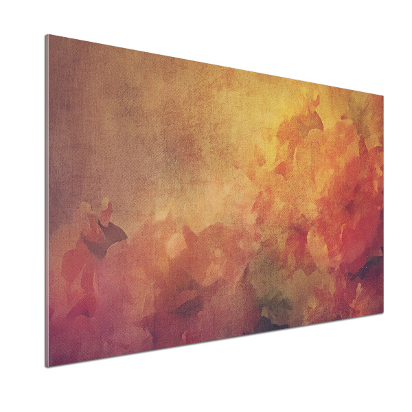 Panel szklany do kuchni Kwiaty