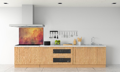Spatscherm keuken Bloemen