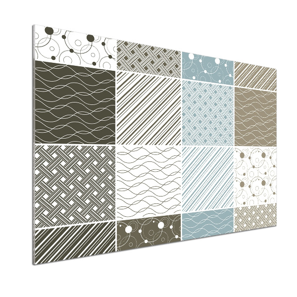 Panel do kuchni Geometryczne wzory