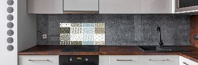 Spatplaat keuken Geometrische patronen