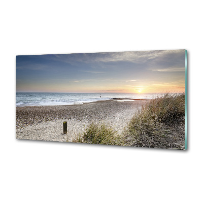 Panel lacobel Zachód słońca i wydmy