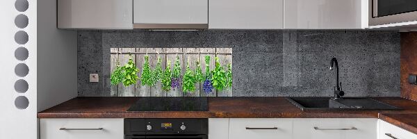 Keuken achterwand Kruiden aan een touwtje
