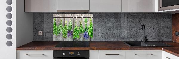 Keuken achterwand Kruiden aan een touwtje