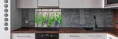 Keuken achterwand Kruiden aan een touwtje