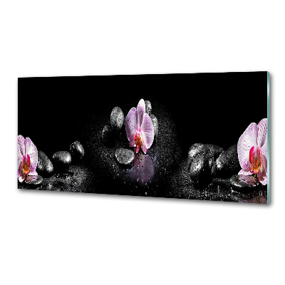 Spatplaat keuken Orchidee