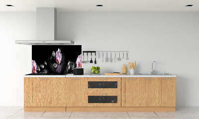 Spatplaat keuken Orchidee