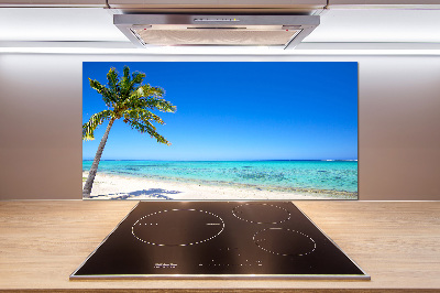 Panel do kuchni Tropikalna plaża