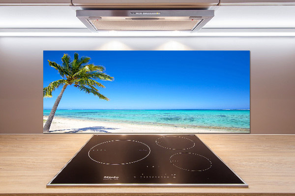 Panel do kuchni Tropikalna plaża