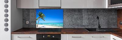 Keuken achterwand Tropisch strand