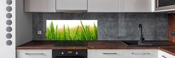 Keuken achterwand Gras