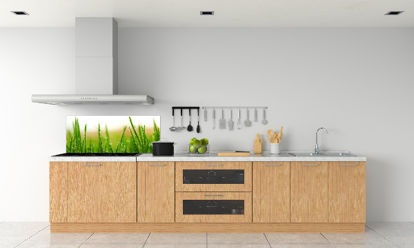 Keuken achterwand Gras