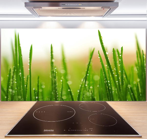 Keuken achterwand Gras