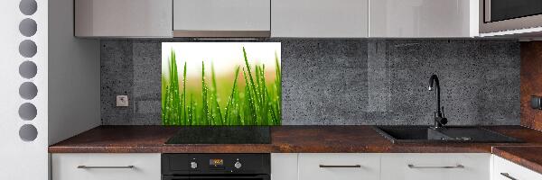 Keuken achterwand Gras