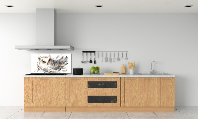 Spatplaat keuken Uil