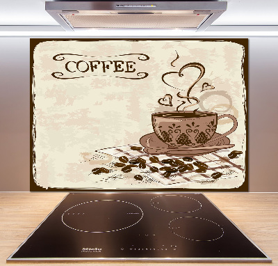 Achterwand keuken Aromatische koffie