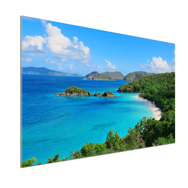 Panel do kuchni Wyspy dziewicze