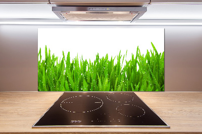 Achterwand keuken Gras