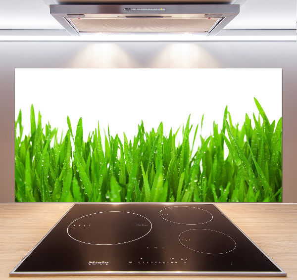 Achterwand keuken Gras